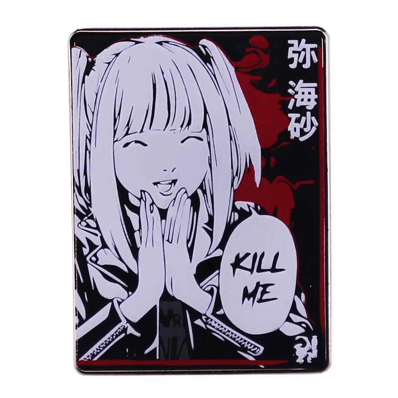 Металлическая брошь-значок Death Note Misa Amane |