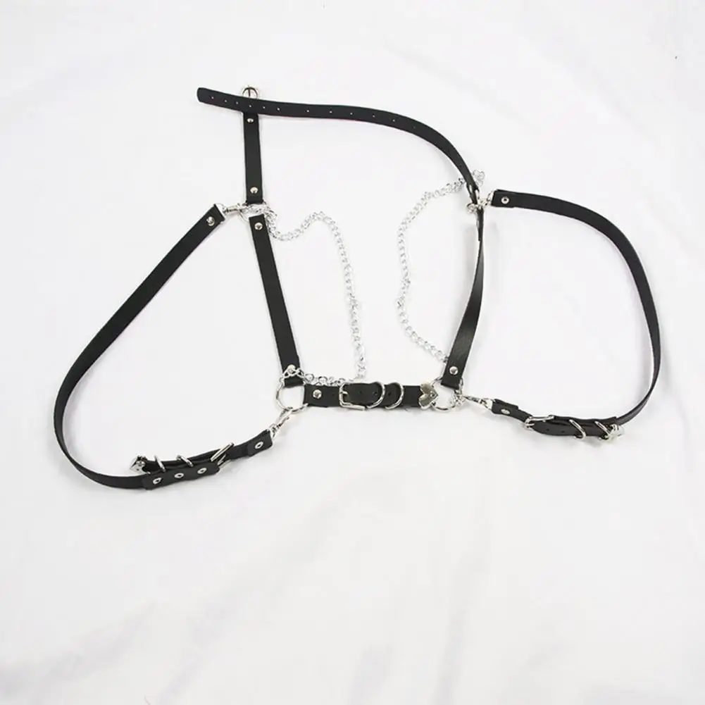 

Женский ремень в стиле панк с металлической пряжкой