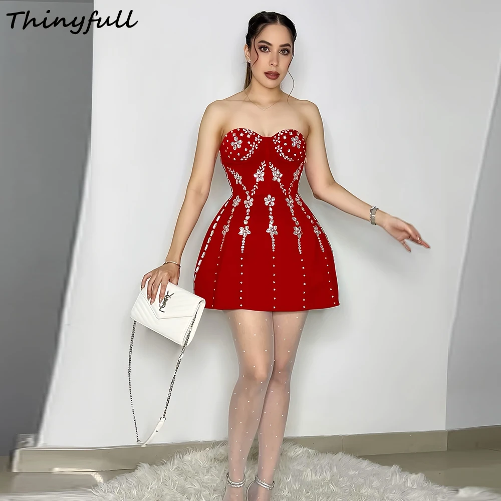 Тонкое атласное короткое платье русалки для выпускного вечера Милое без рукавов