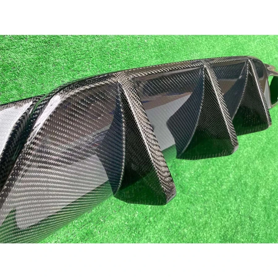 Для Mercedes Benz C Class W205 C43 C63 2-дверный задний бампер из углеродного волокна диффузор