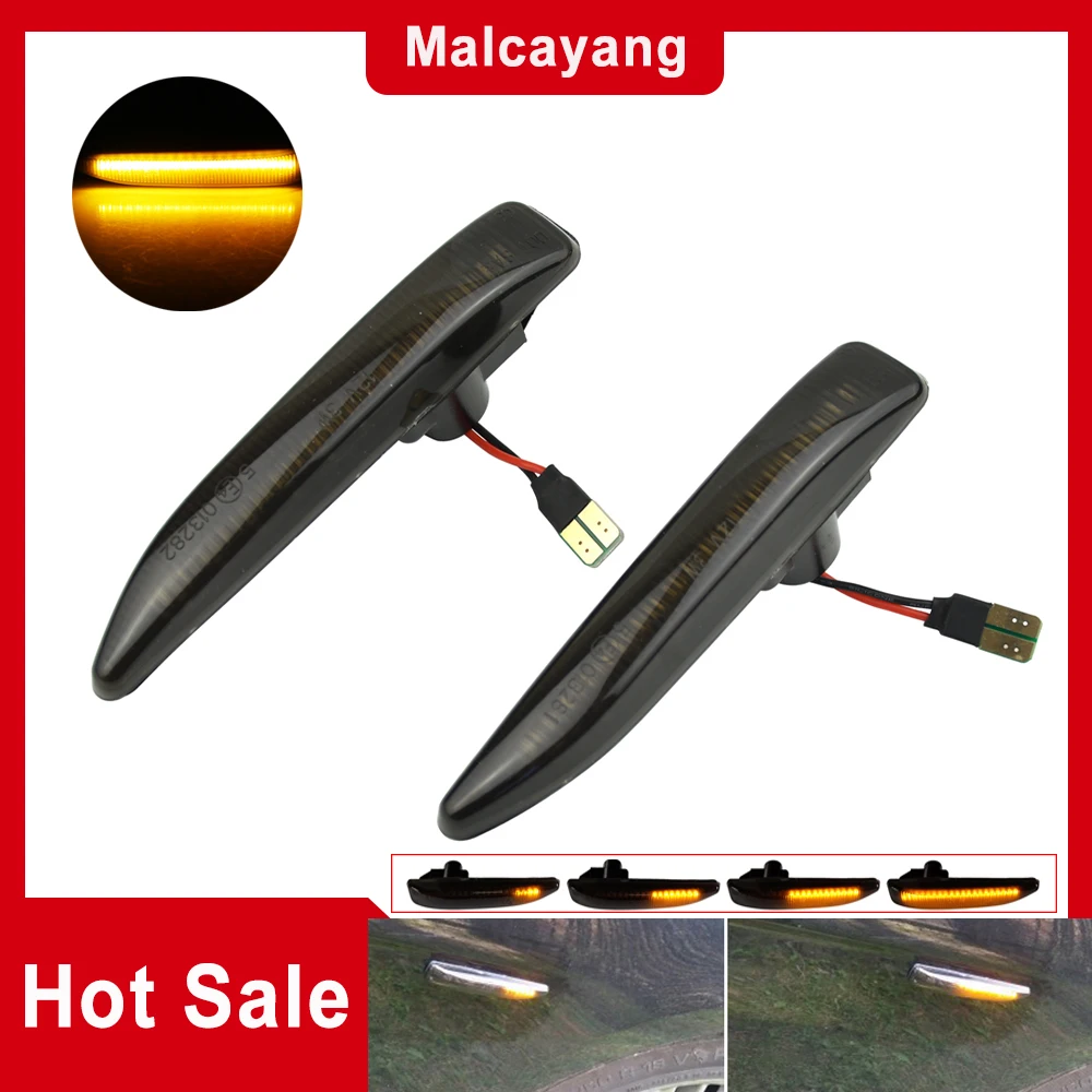 

Car Fender Side Marker Repeater Lights Dynamic LED Turn Signal Lamp For BMW 7 Series (E65/E66/E67/E68) 2001-2008 63137164757