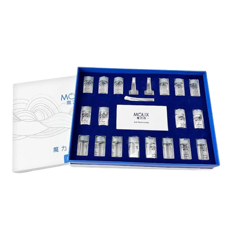 

No Needle Radar Thread Silk Fibroin Line Carving Essence Collagen Facial Thread Lift Anti Aging Hyaluronic Tightening Skin Care
