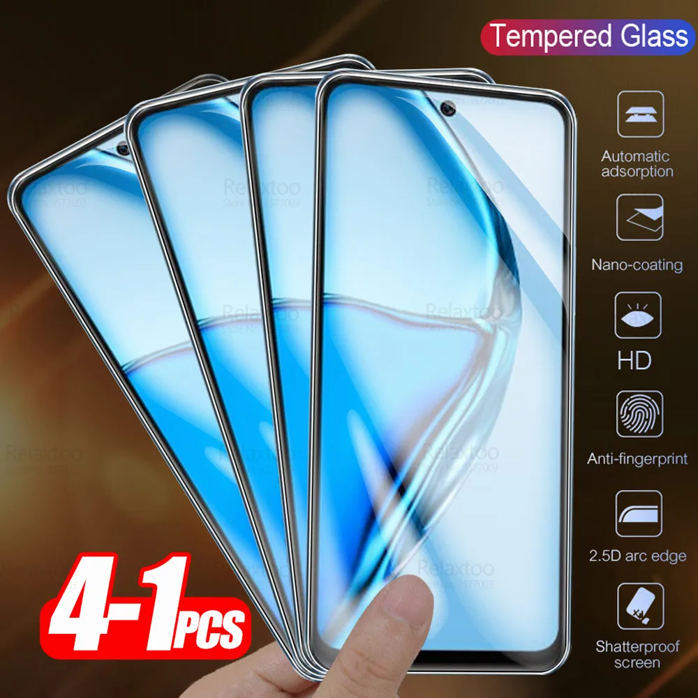 Защитное стекло для Infinix Hot 20 4G Note 12 Pro 5G Hot20 I S 20s 20i Hot20i Hot20s Note12 12Pro, пленка для защиты экрана, 1-4 шт.
