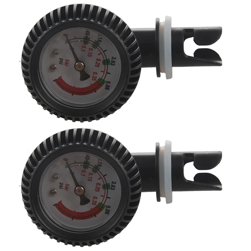 

2 шт./кв. Дюйм, барометр, манометр, термометр, воздушный клапан для надувной лодки, Каяка, доски для серфинга