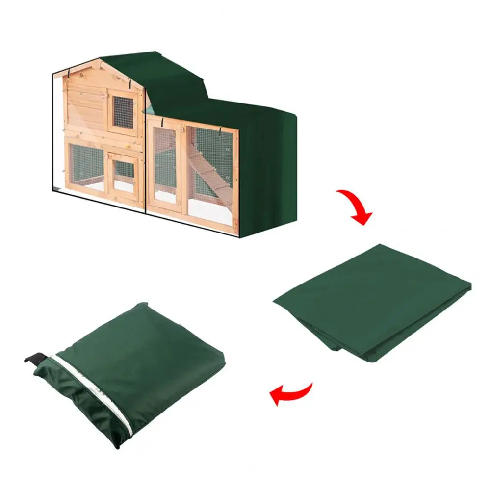 

Protective Cover Functional Waterproof Minimalistic Rabbit Pet House Hutch Cover for Outdoor