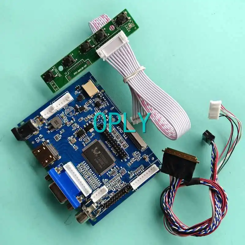 

Плата контроллера экрана ЖК-дисплея подходит для BT140GW03 BT140GW04 LVDS 40-контактный Комплект «сделай сам» AV VGA 14 "HDMI-Совместимость 1366*768