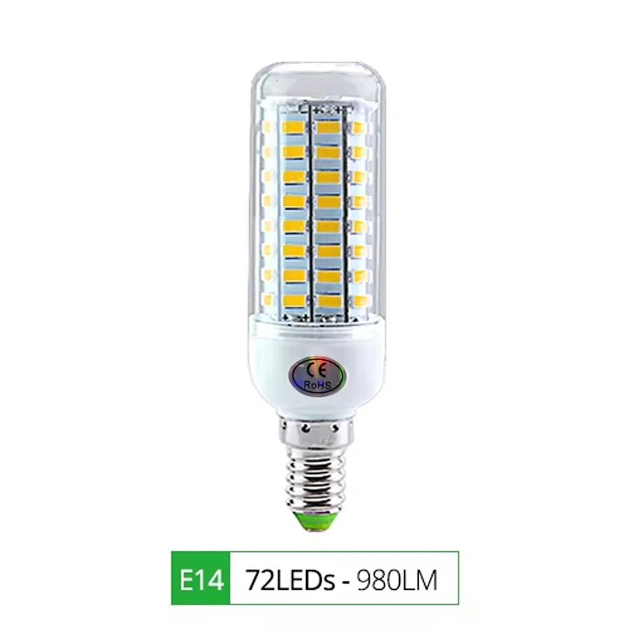 

Светодиодная лампа-кукуруза E27/E14 SMD 5730 220В HY24