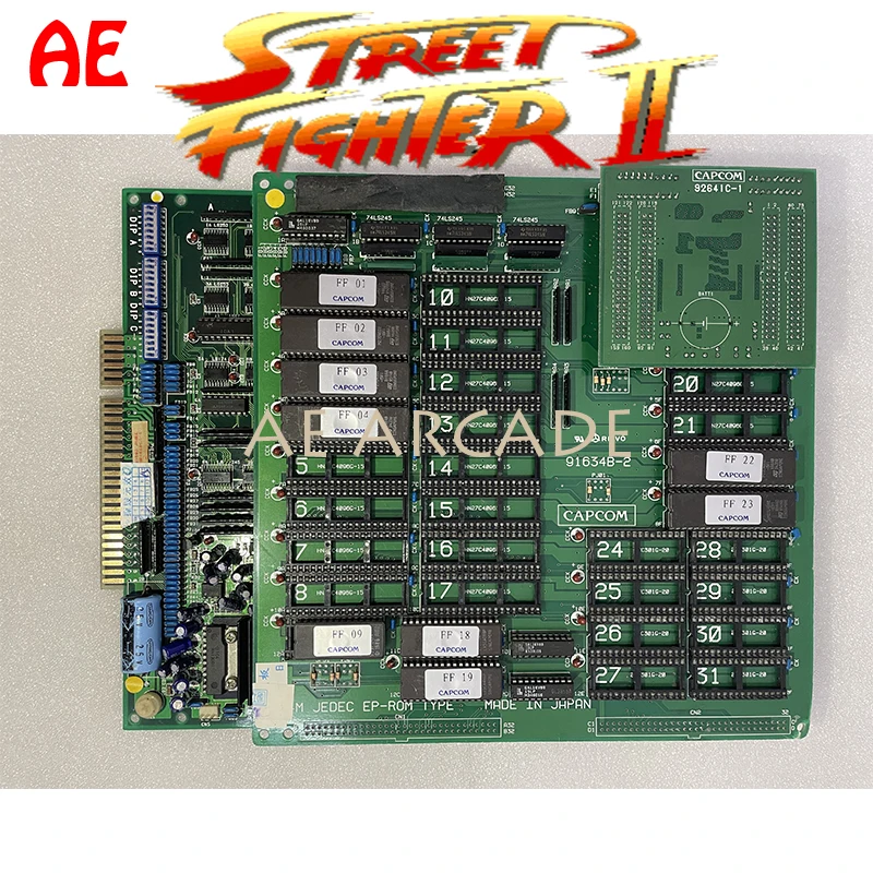 

CPS1 Capcom Arcade Motherboard 1941/Ghouls Ghosts/Street Fighter II/Lost Worlds/Final Fight/Forgotten Worlds/Dynasty Wars Etc.
