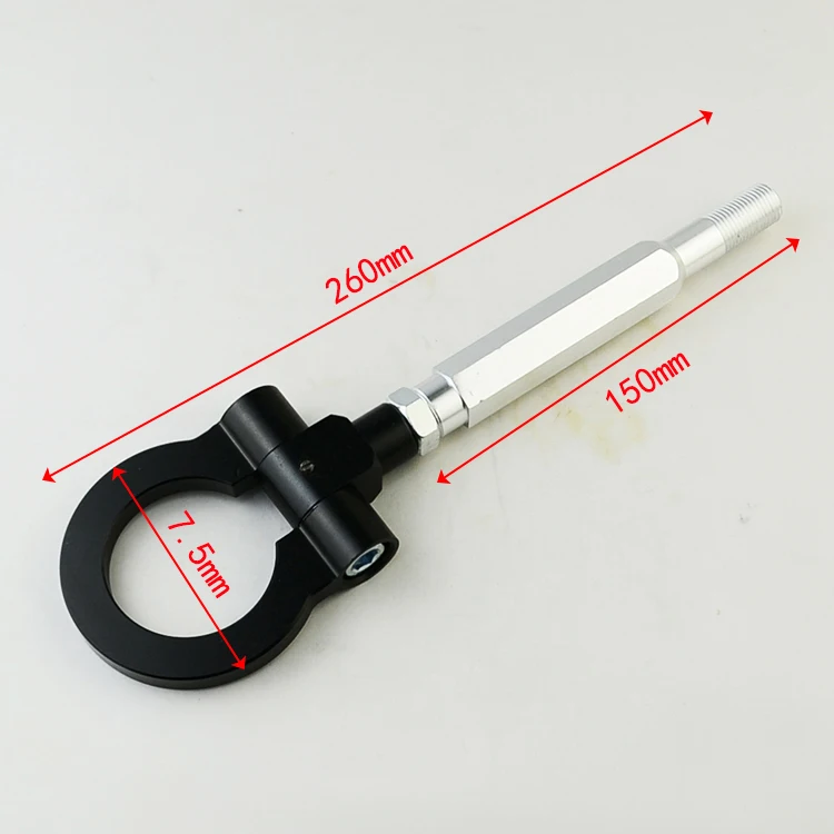 

Aluminum Alloy Front Screw Car Racing CNC Tow Hook Towing for STI Gold
