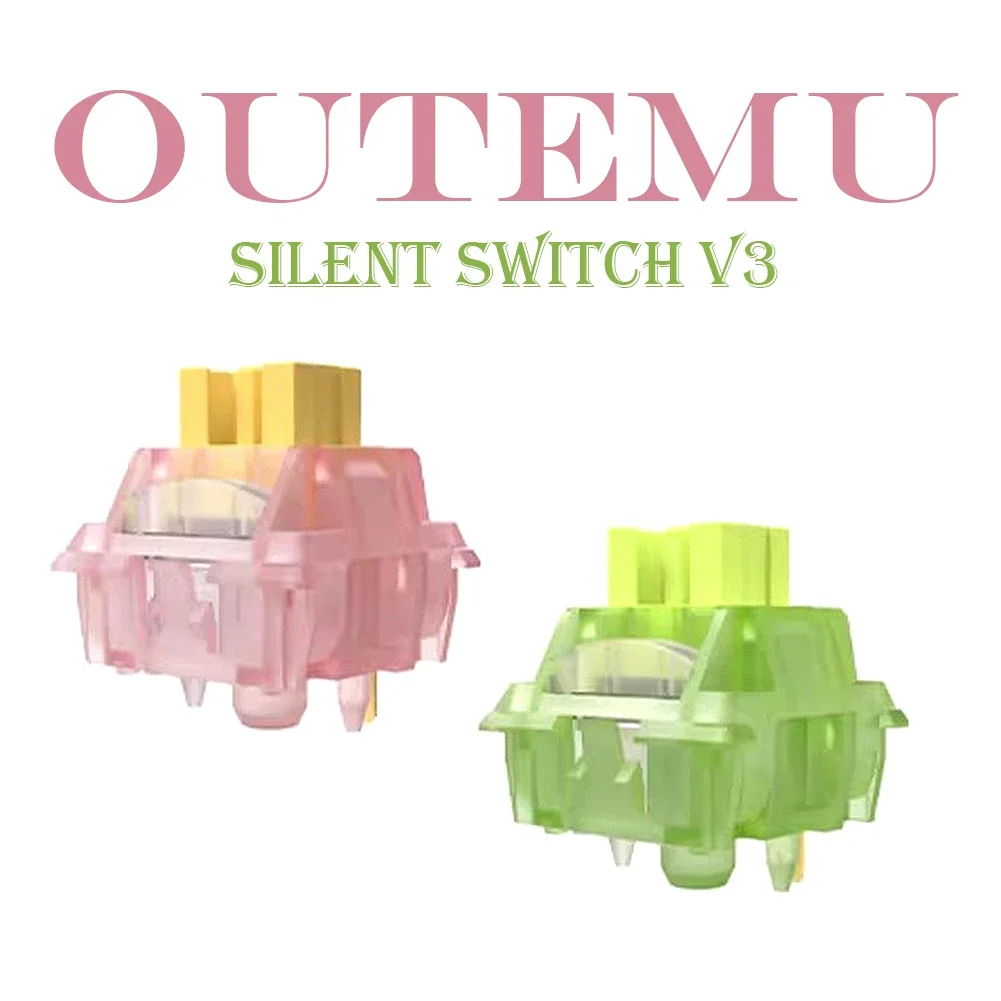 Переключатель Outemu Silent Peach V3 обновленный переключатель Lemon для механической