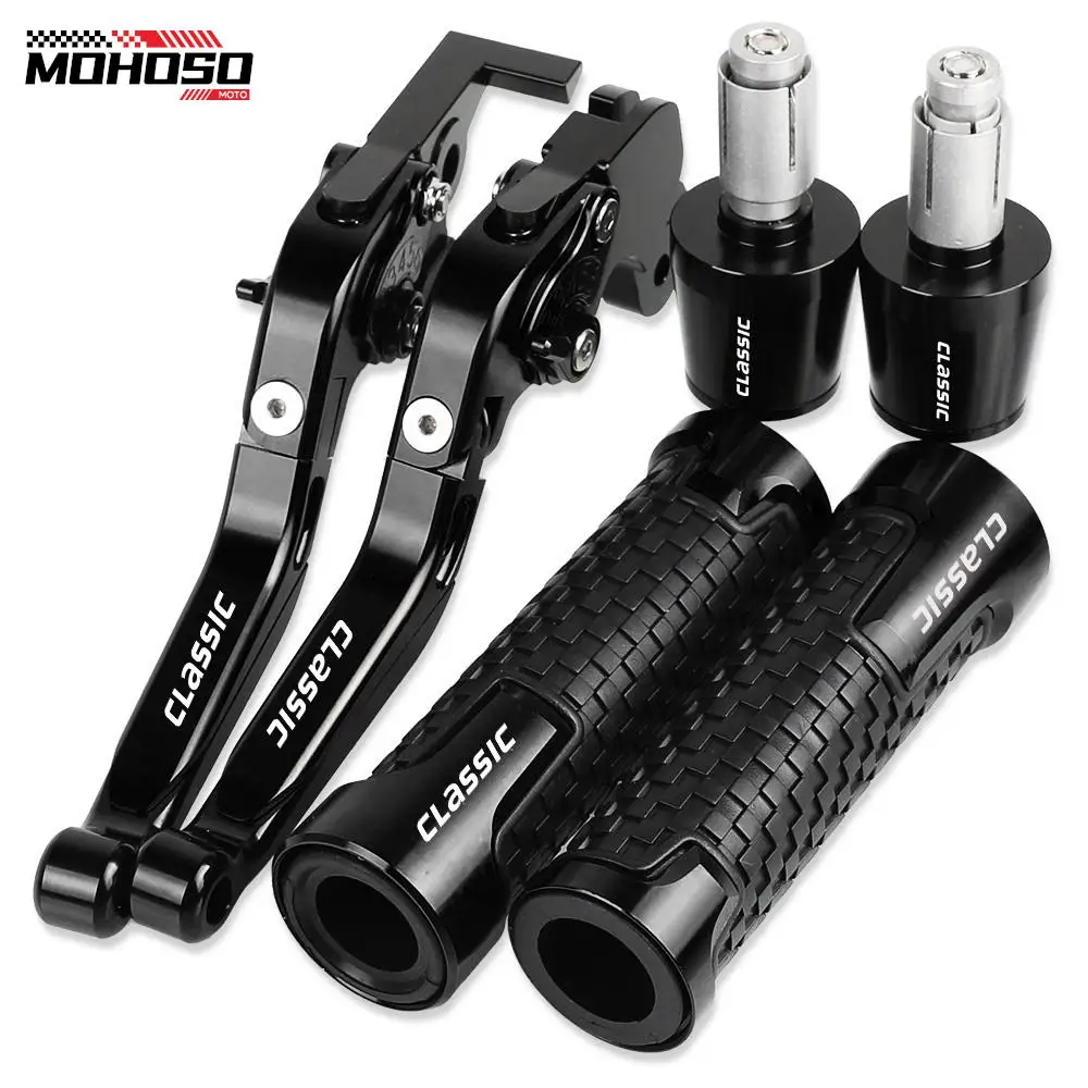 

Motorcycle Brake Clutch Levers Hand Grips Ends Parts For MOTO GUZZI California 1400 Touring Custom Classic 2014 2015 2016