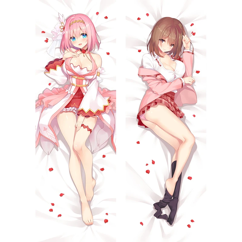 

New Pattern Anime Game Princess Connect! Re:Dive Dakimakura Hugging Body Kokoro Natsume Kyaru Pattern Pillow Case DIY Custom