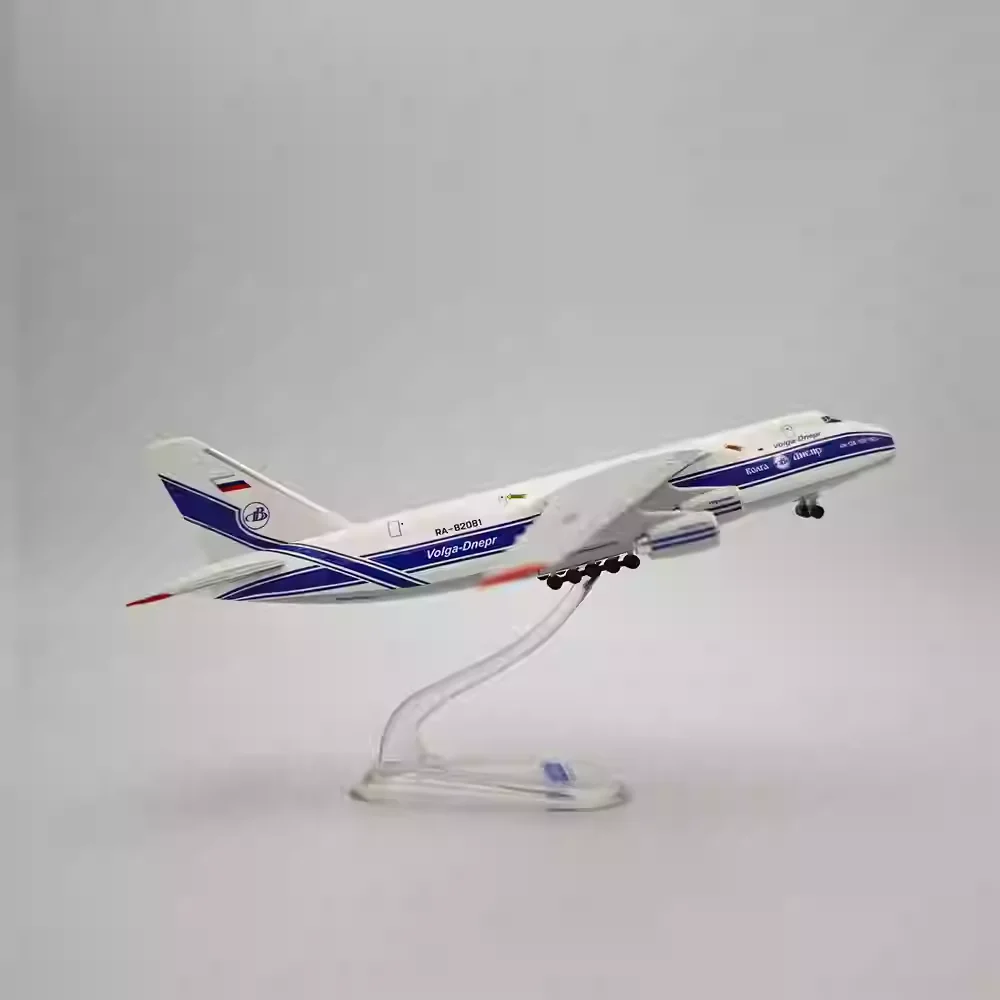 Фото Antonov An-124 Транспортный самолет 1:400 Статическая литая под давлением модель самолета Игрушечная модель самолета Коллекция хобби №3