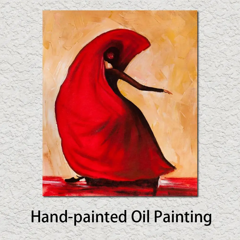 

Абстрактные картины, танцующие люди, искусство, масляная живопись, фигурка женщины, холст, ручная роспись