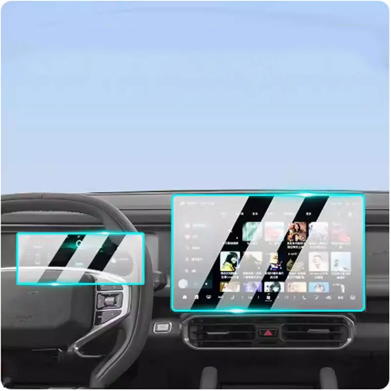 

Для Jetour Traveller T2 GPS-навигация, закаленное стекло и защитная пленка для экрана приборной панели 2024 2023 15,6 дюйма