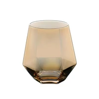 daily wine cup portable six sided coffee glass drink cup water cup
