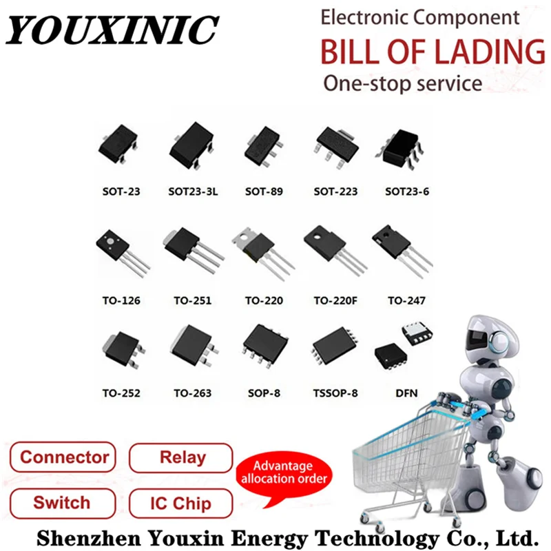 

YOUXINIC 2019 + 100 новый импортный оригинальный 2SA1695-Y 2SC4468-Y 2SA1695 2SC4468 A1695 C4468 TO-247 усилитель мощности транзистор