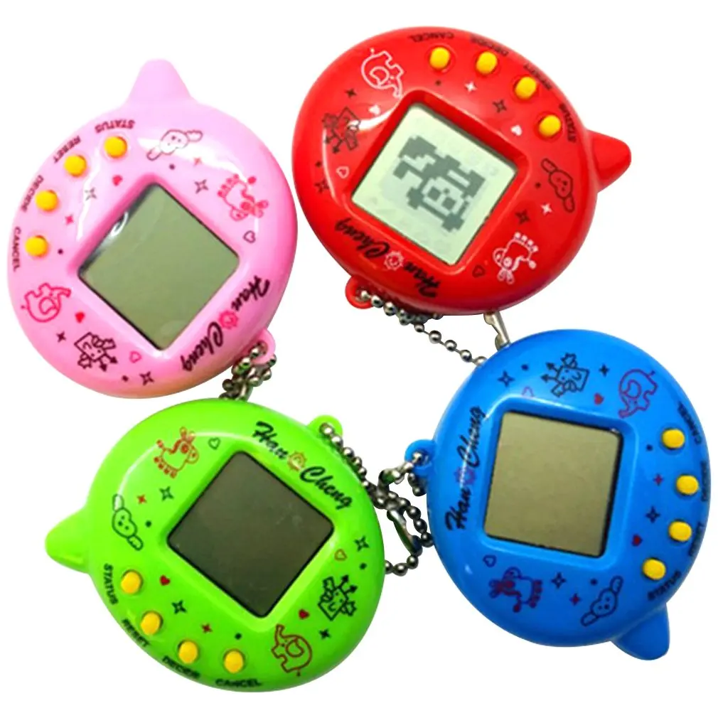 

Mini Electric Intelligence Developmental Electronic Game Machine Virtual Pet Egg Shaped Video Game Console