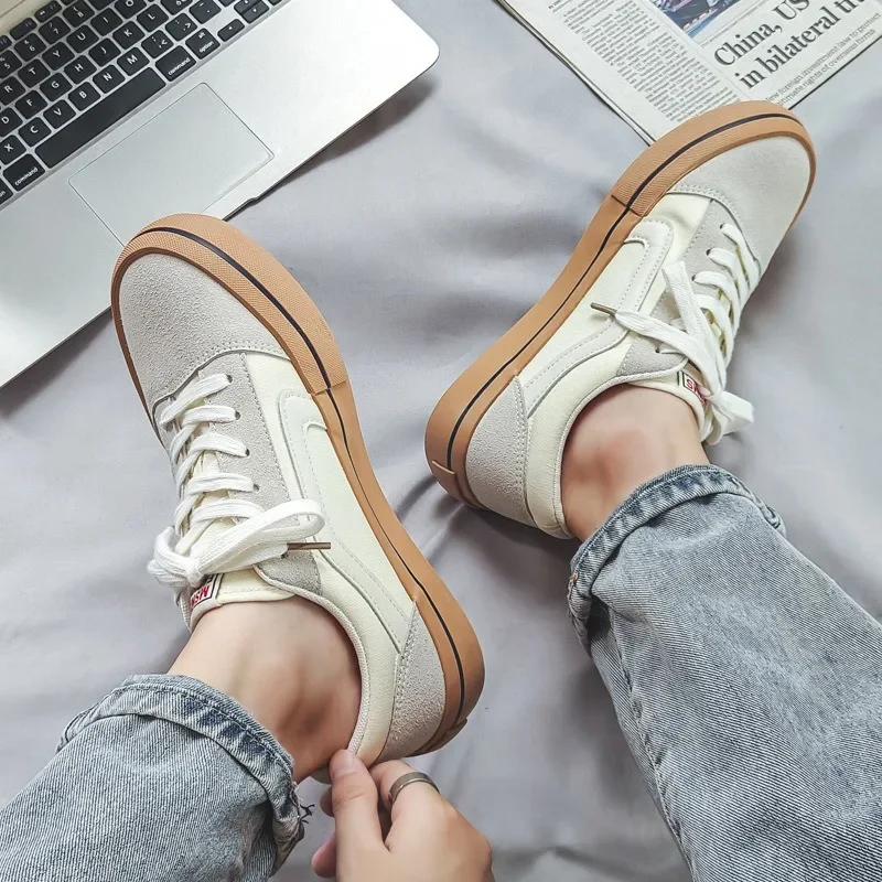 Популярные классические черные мужские парусиновые туфли и женские спортивные