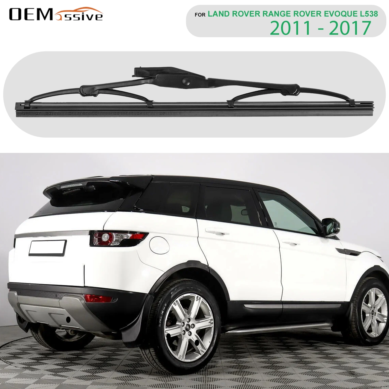 

Щетка стеклоочистителя заднего лобового стекла, щетка от дождя для Range Rover Evoque L538 2011 2012 2013 2014 2015 2016 2017