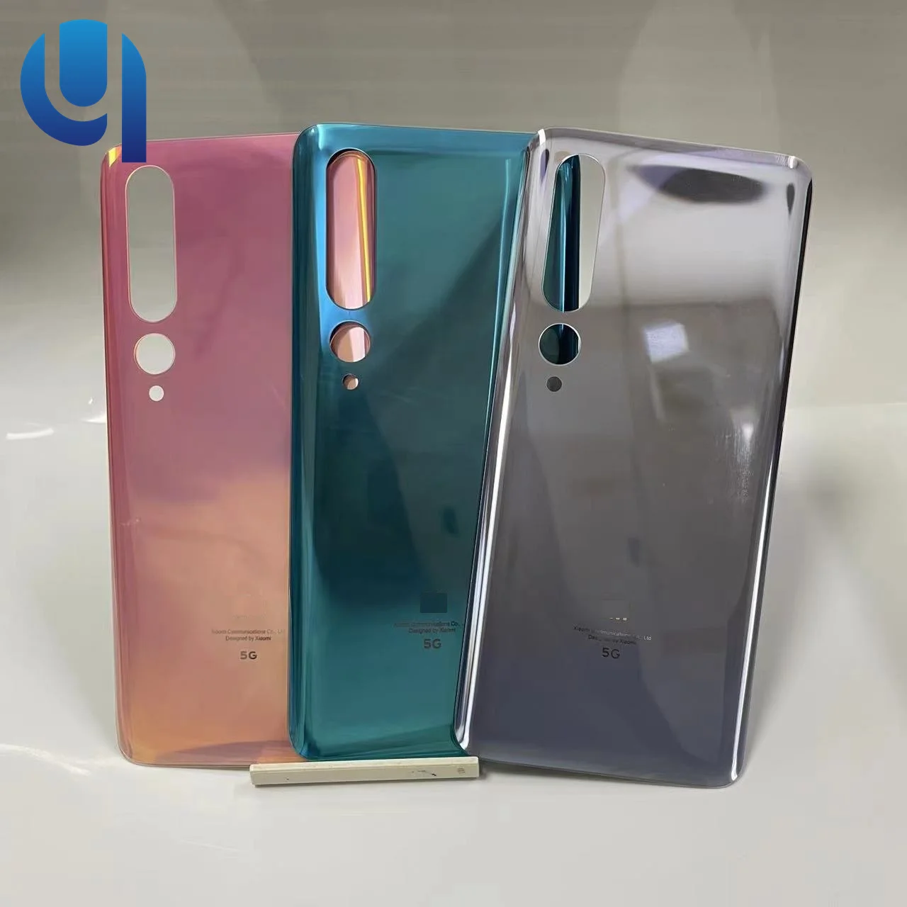 

5pcs/lot For Xiaomi Mi 10 Battery Cover Back Glass Panel For Xiaomi Mi10 Housing Cover Mi10 5G Rear Glass Case Rear Door