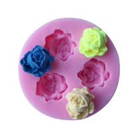 rose flower silicone chocolates mold baking decorating cake diy pastry fondant candy muffins jelly blooming resin epoxy moulds