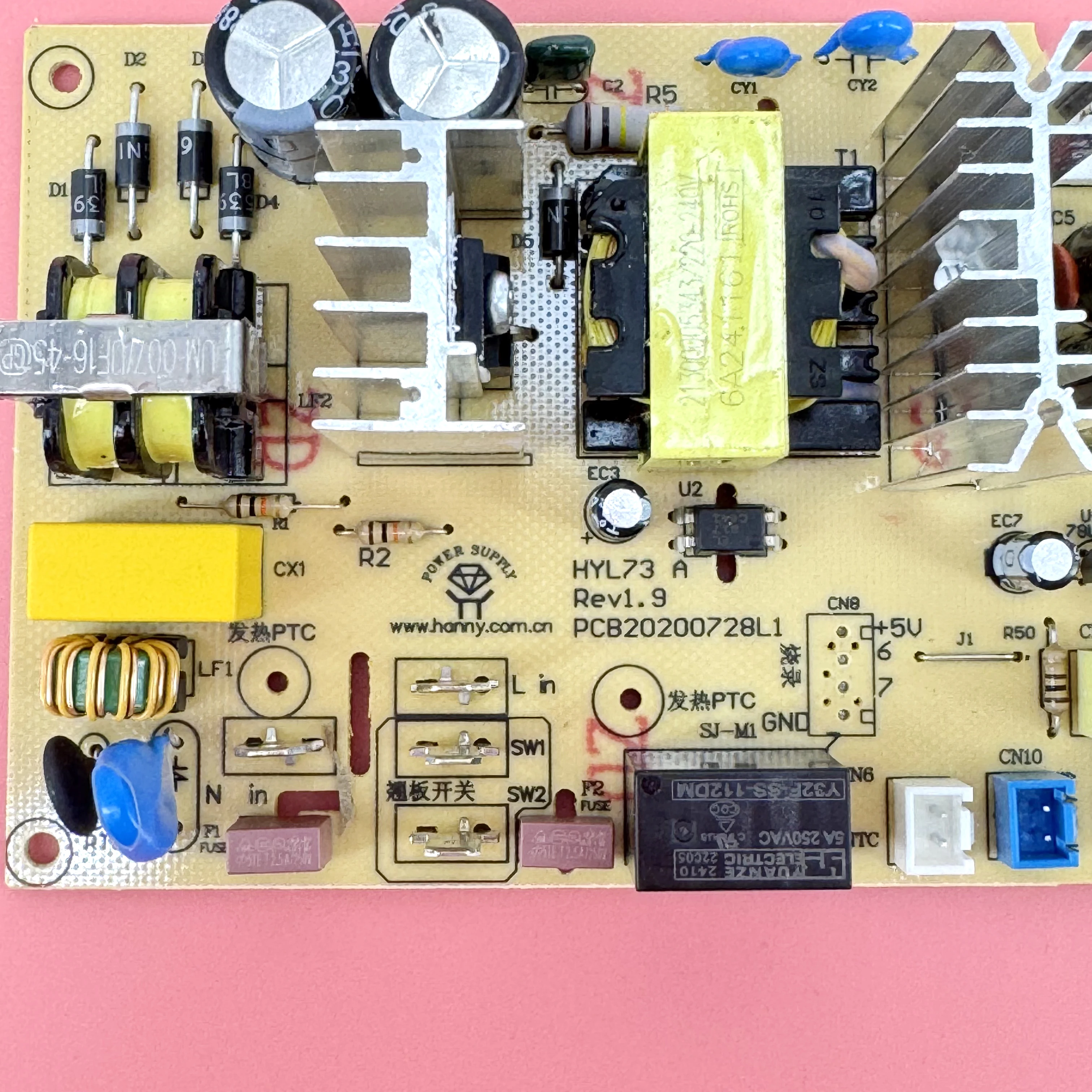 

Печатная плата винного охладителя HYL73A Rev1.9 PCB20200728L1 Аксессуары для охлаждения