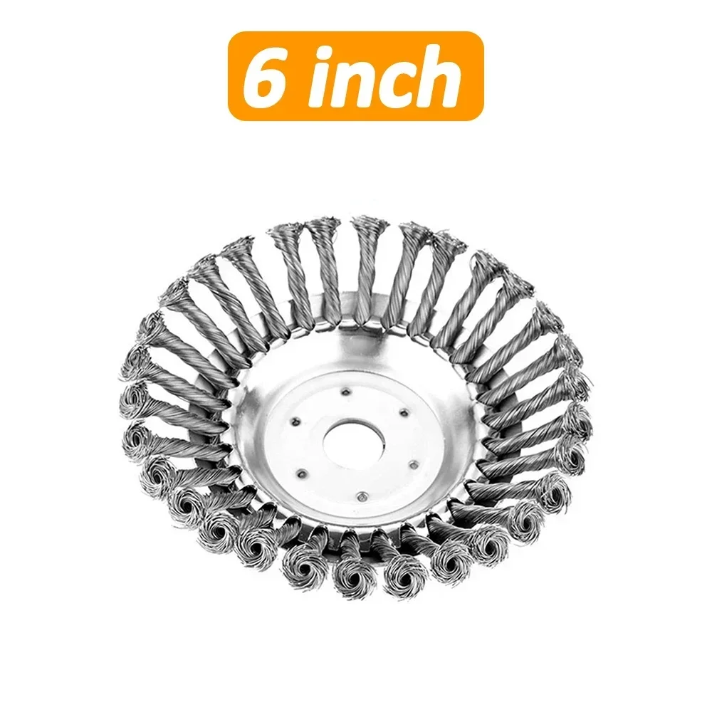 

Стальная щетка для сорняков 6/8 дюймов