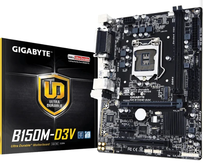 

Материнская плата Gigabyte B150M-D3V desktop 1151 поддерживает Память DDR4 PCI