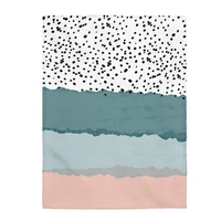 2022 abstract lines plush throw blanket 3 sizes
