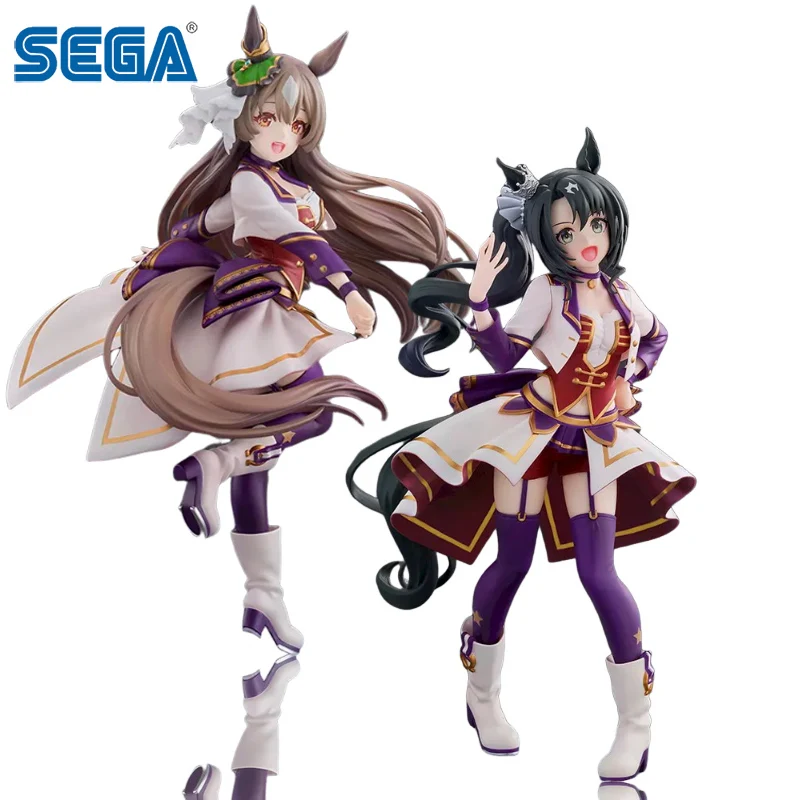 Фото В наличии: Фигурки SEGA XStellar Pretty Derby Satono Diamond и Satono Crown -STARTING FUTURE- из ПВХ, 20 см, аниме-модели, игрушки №1