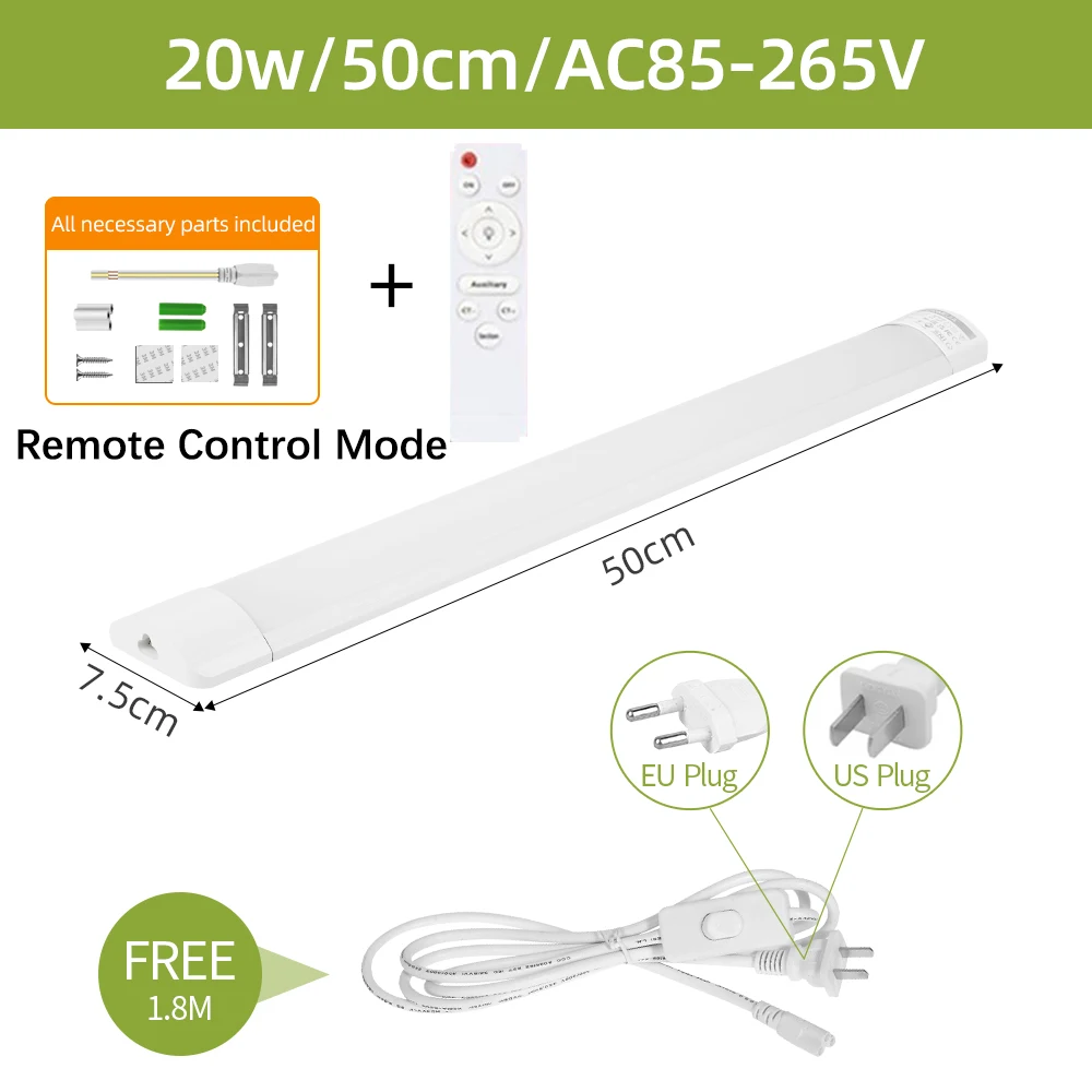 CANMEIJIA Дистанционно управляемые светодиодные трубки 500 мм