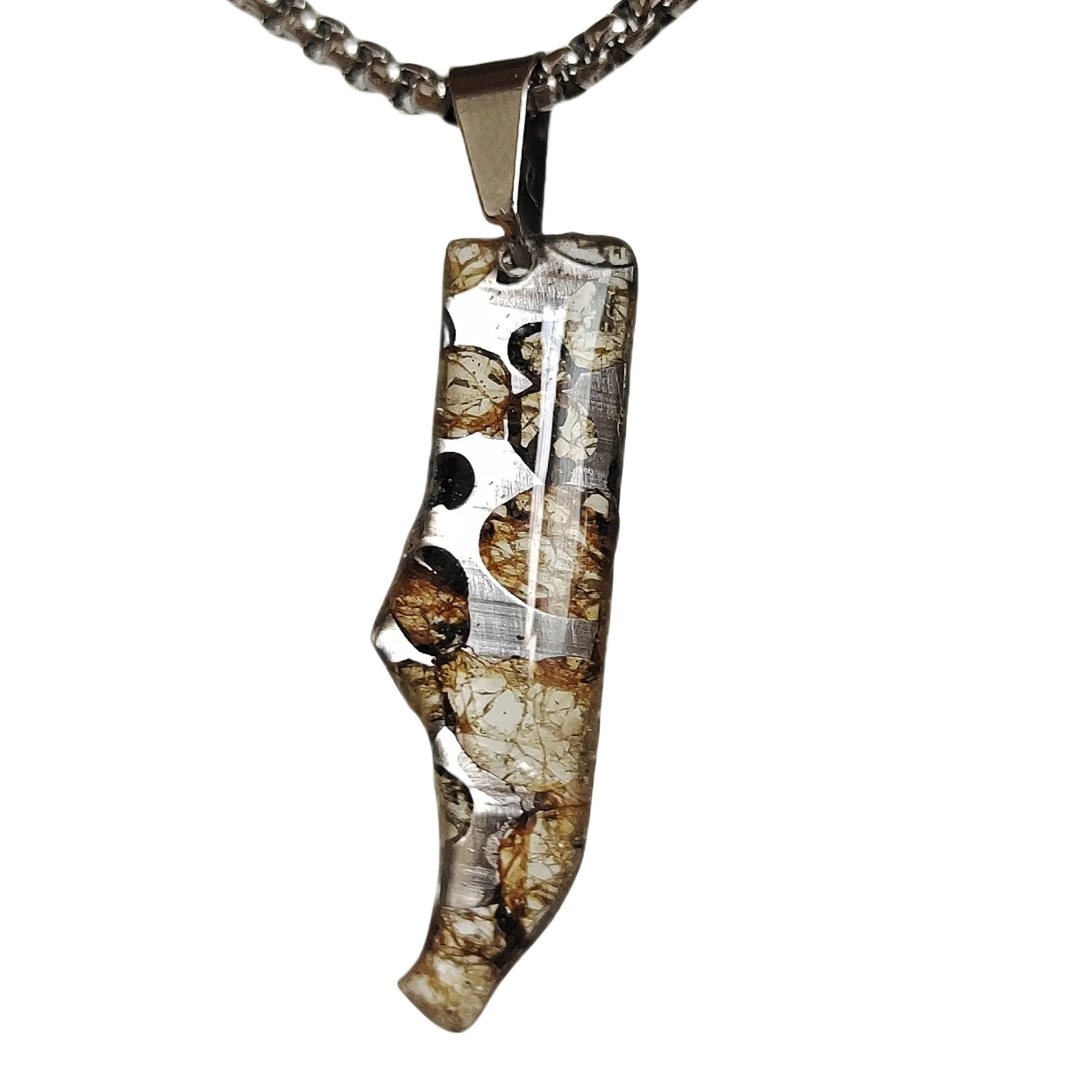 2 4 г Seymchan Pallasite Оливковый Метеорит Премиум Кулон Образец Натуральный Материал