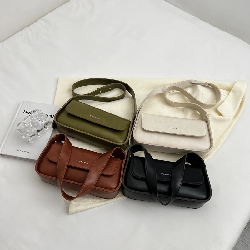 JinManTang Vintage Cute Small PU Leather Shoulder Bags Designer 2023 Winter Latest Flap Crossbody Bag Travel Handbags