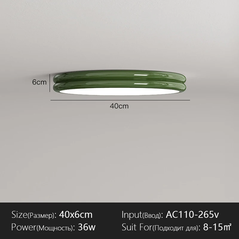 

Потолочный светильник HomeLover Bauhaus зеленый