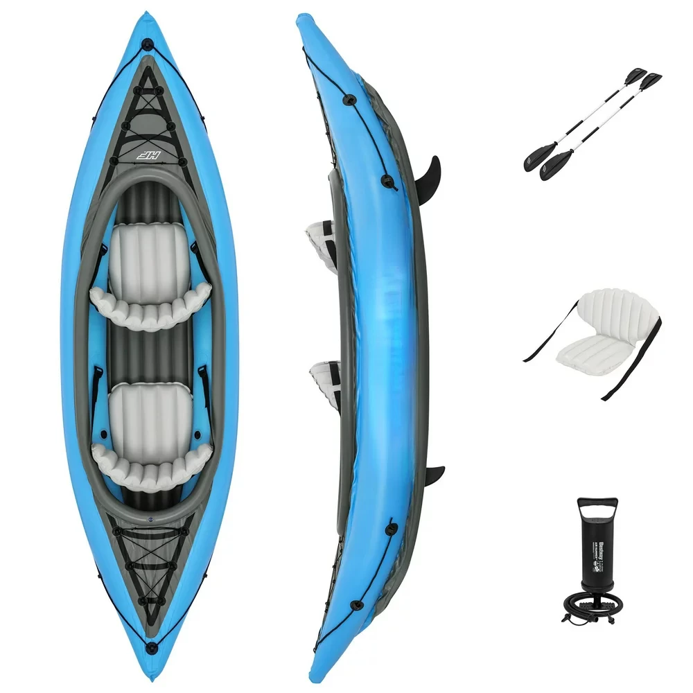 

X2 Inflatable Kayak - Two-Person Kayak Set (10’10” Long)