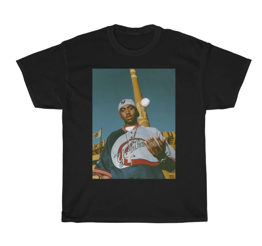 

Nas Aesthetic Premium Round Neck T-Shirt Music Gift Music Shirt YK0854