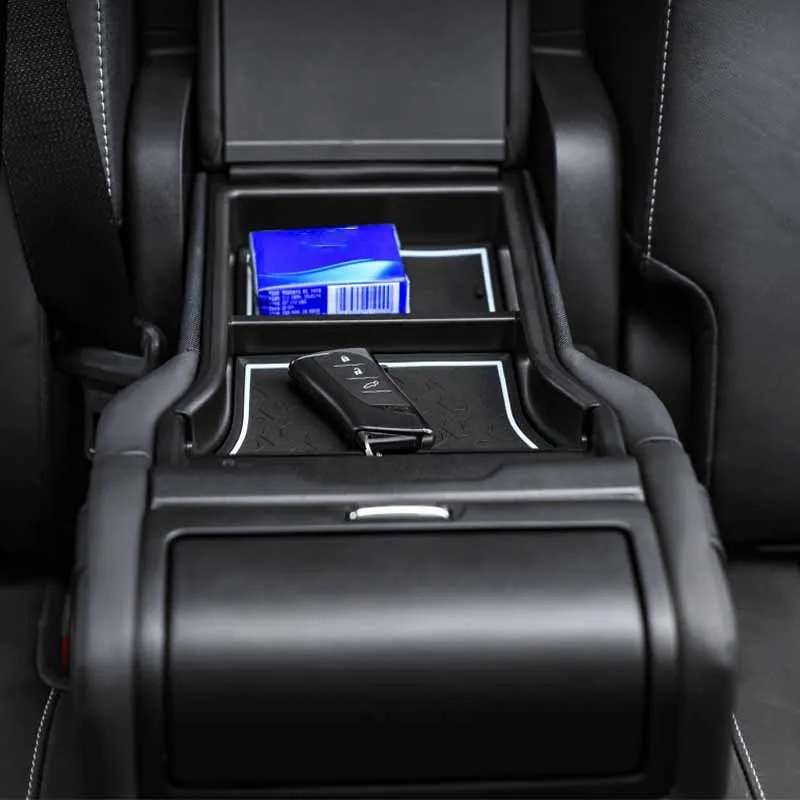 Фото Для Lexus RX 300 350 350h 450h 500h 2022-2025 задний подлокотник ящик для хранения модифицированный салон автомобиля принадлежности для хранения материал ABS №4