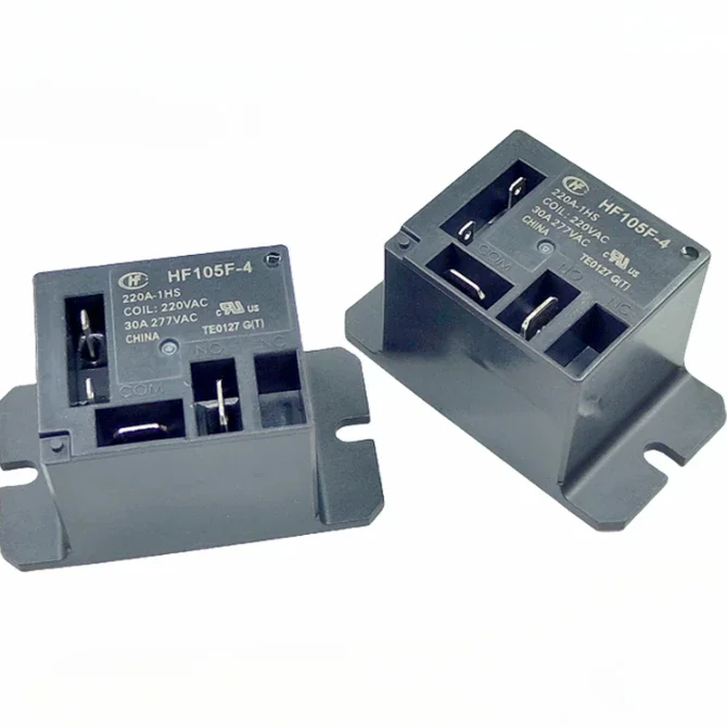 (Совершенно новый оригинал) 1 шт./лот 100% оригинальное реле: HF105F-4 220A-1HS 220 В