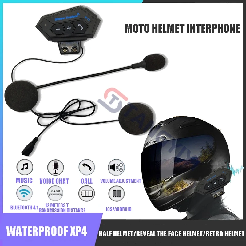 

Bluetooth-гарнитура для мотоциклетного шлема