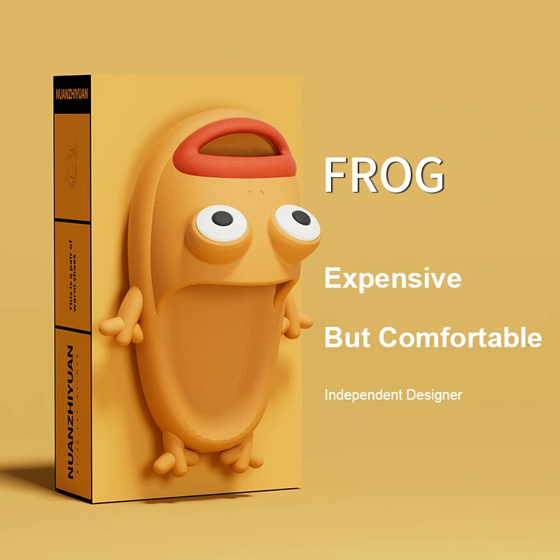 Mo Dou Summers Slippers for Women Stylish Cartoon Clog Shape Men's Slides Non Slip Outdoor Sandals for Unisex Waterproof Shoes