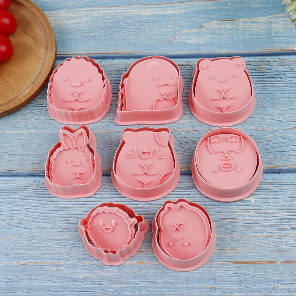

8Pcs/set Corner Bio Shape Cookie Mold DIY Decorating Baking Cooking Tools