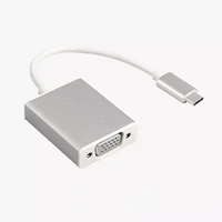 adapter usb 3 1 type c male to female vga converter cable 1080p fhd for macbook 12 inch chromebook pixel lumia 950xl
