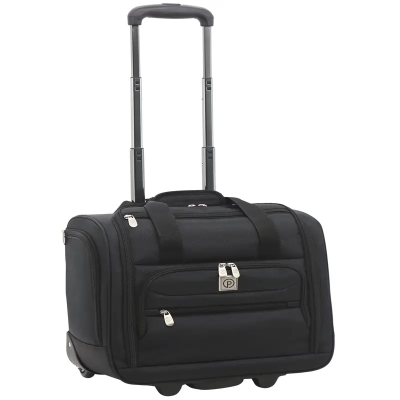 

Engaging 16" Arendale Rolling Black Underseater Luggage with Stylish Design and Great Mobility for a Perfect Travel Experience.