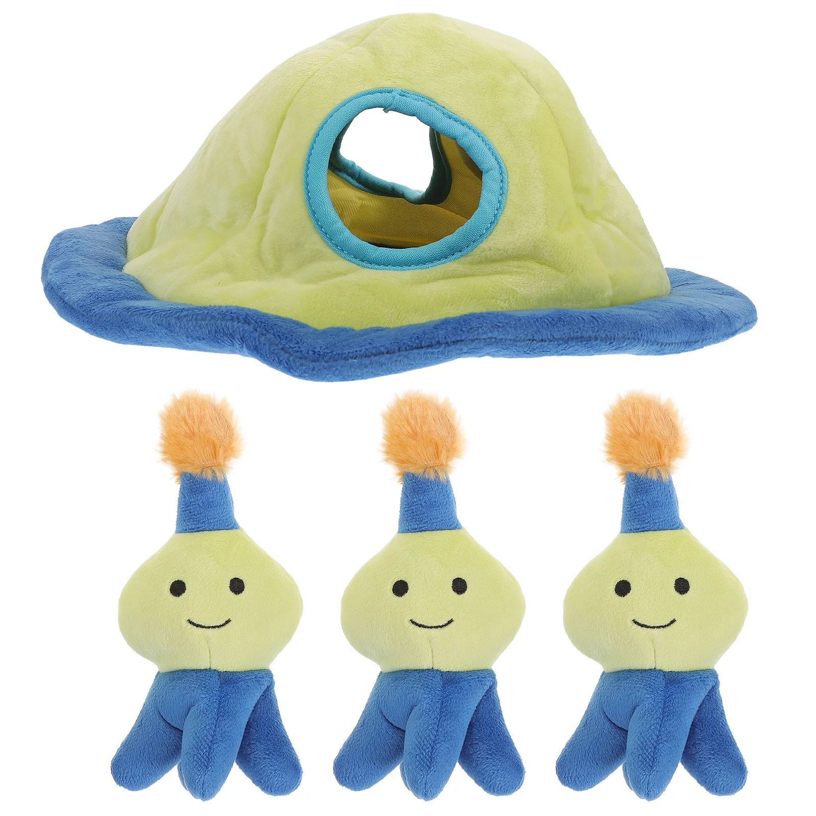 

1 Set Puppy Biting Plaything Vocalizing Aliens Plaything Pet Biting Pet Molar