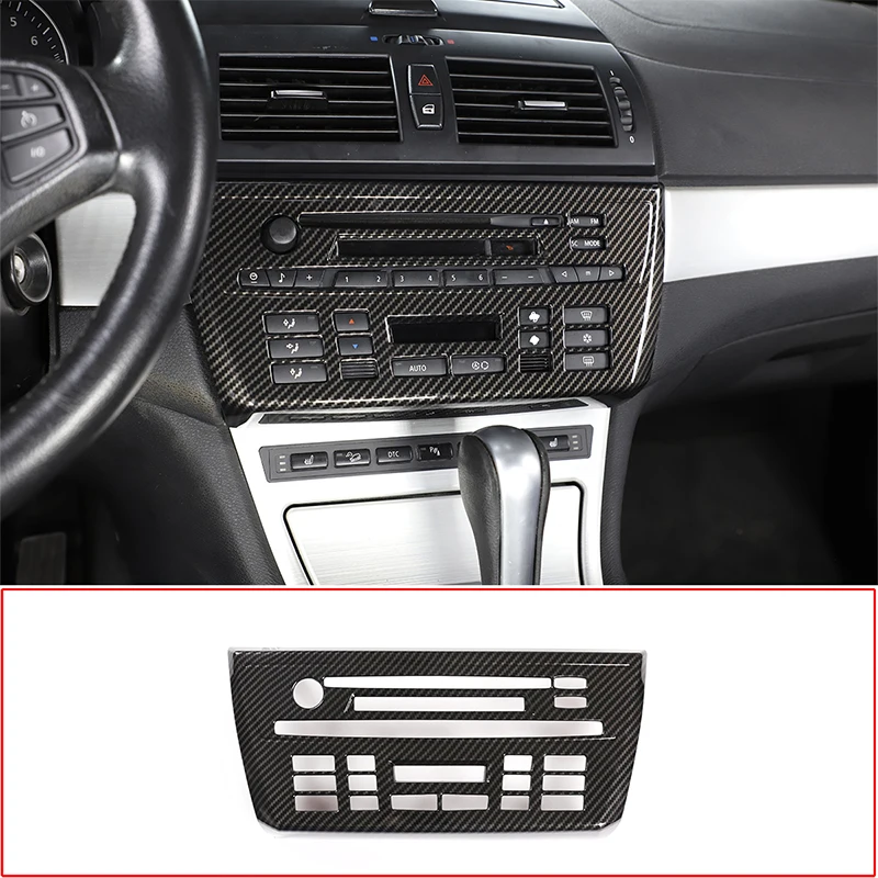 

For 2006-2010 BMW X3 E83 ABS Central Control CD Decorative Panel Cover Sticker Automotive Interior Accessories