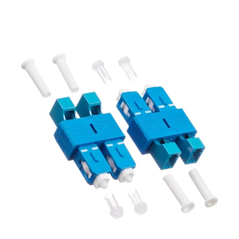 SC мужской LC женский оптоволоконный адаптер дуплексный соединительный