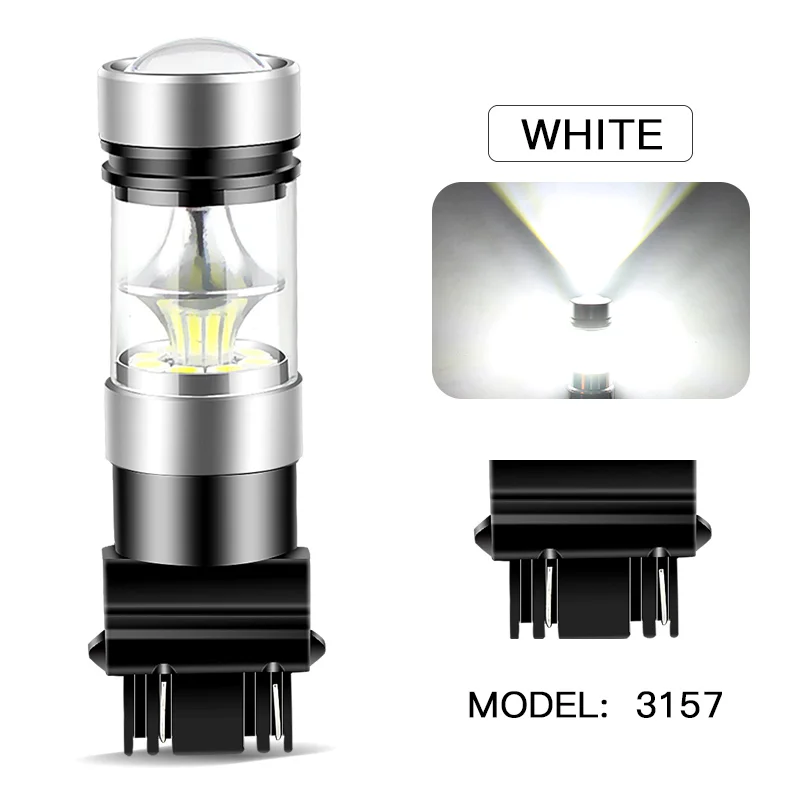 

Для Jeep Compass 2011 2012 2013 2014 2015 2016 2 шт. светодиодные дневные ходовые огни DRL лампа Canbus без ошибок 3157 P27/7W T25