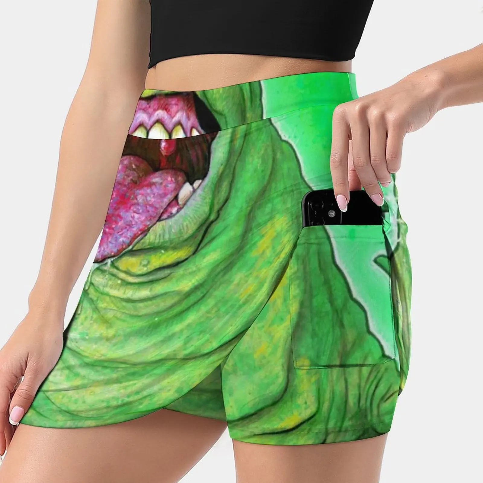 

Женская мини-юбка в стиле ретро 80-х