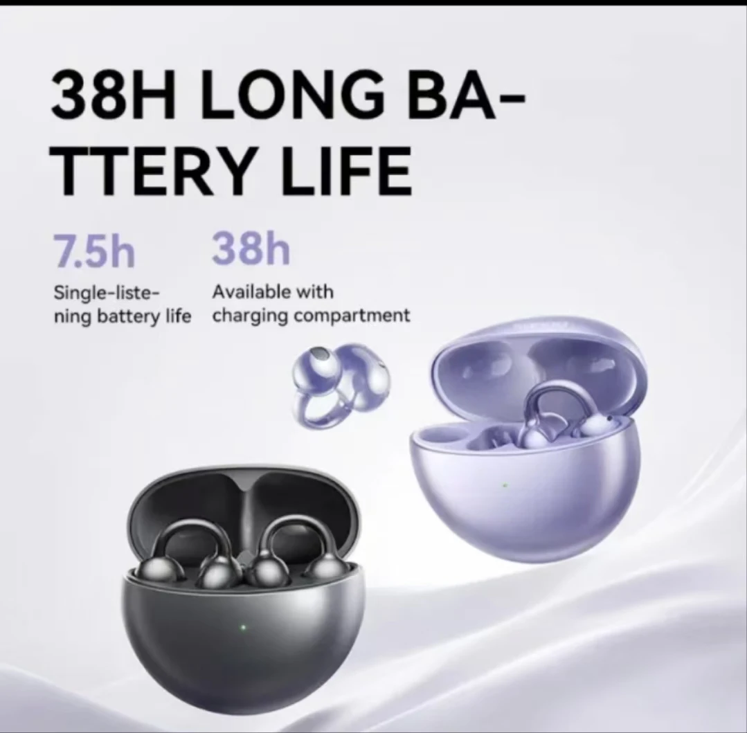 Bluetooth-гарнитура SANAG S6S с зажимом для ушей концепция костной проводимости